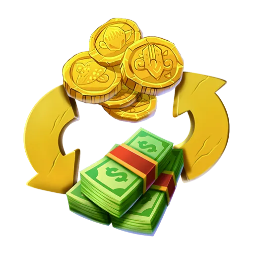 Exchange points for real money